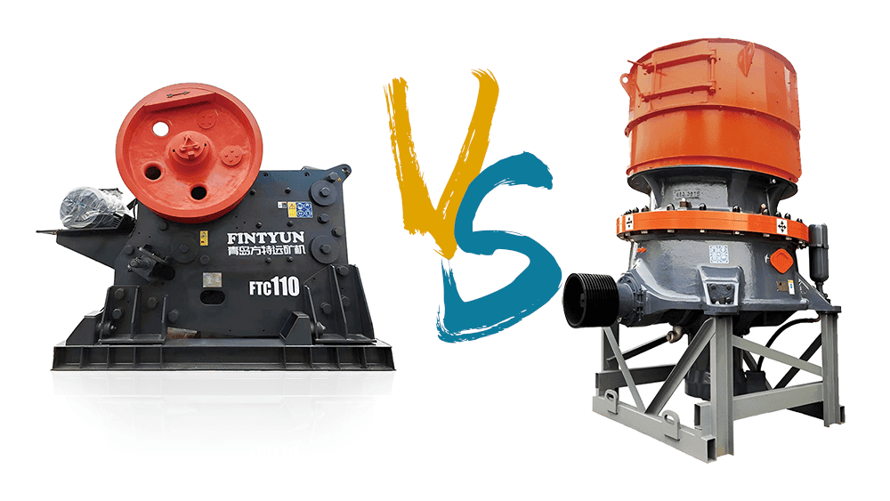 jaw crusher VS cone crusher