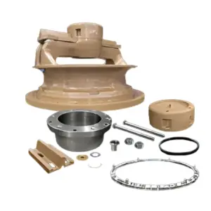 Компоненты верхней части корпуса конусной дробилки Sandvik серии H CH S CS