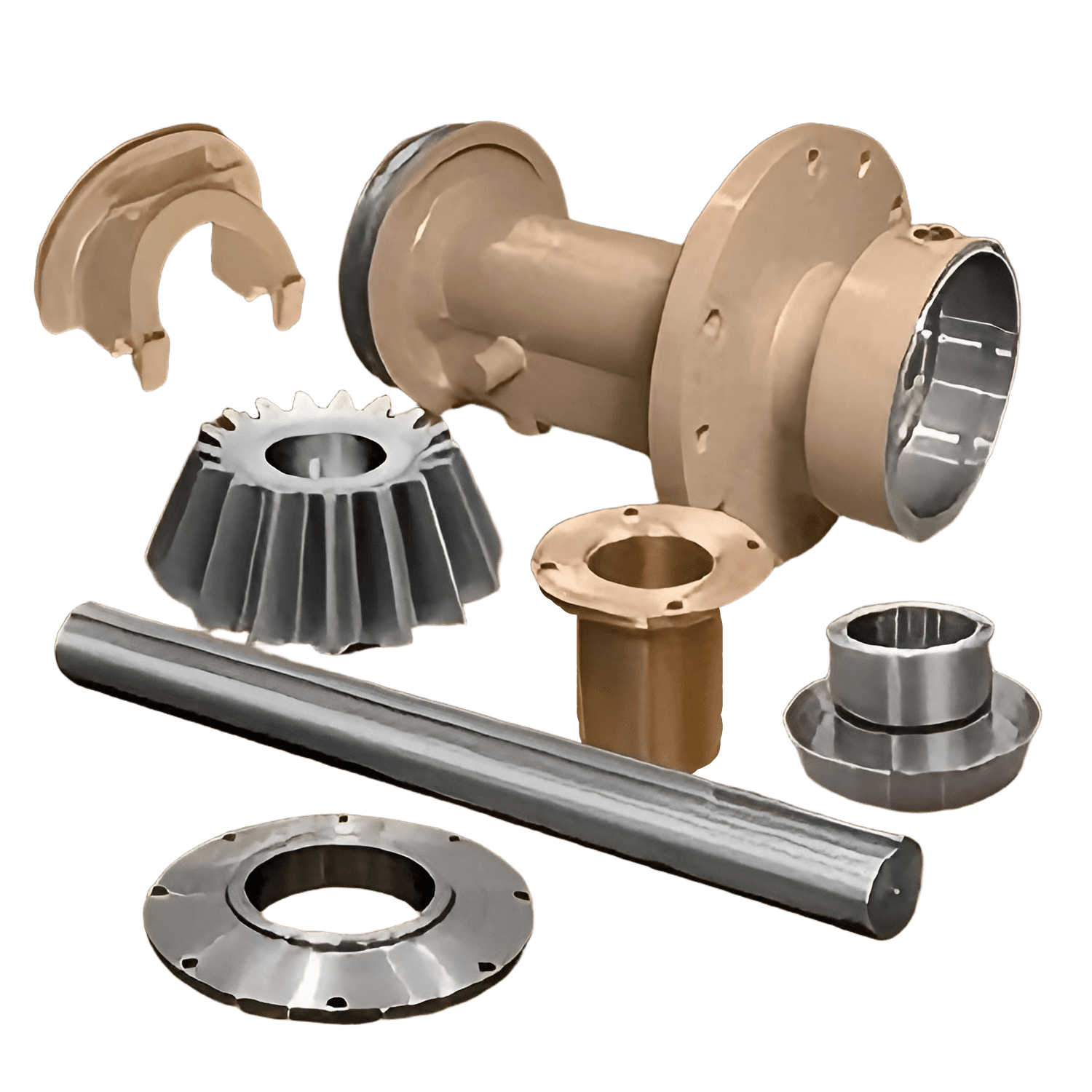 Компоненты промежуточного вала конусной дробилки Metso серии HP