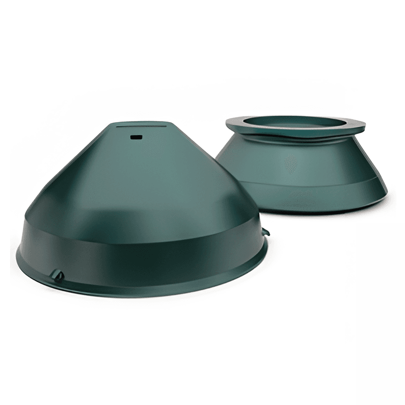 Износостойкие детали конусной дробилки Metso Nordberg HP для футеровки и чаши