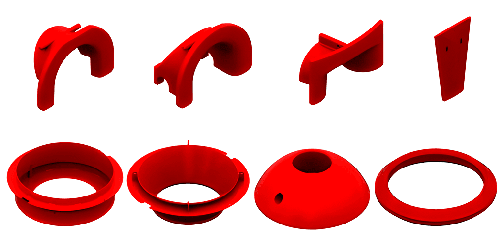 Защитное ограждение для конусной дробилки Metso серии HP — изображение 4