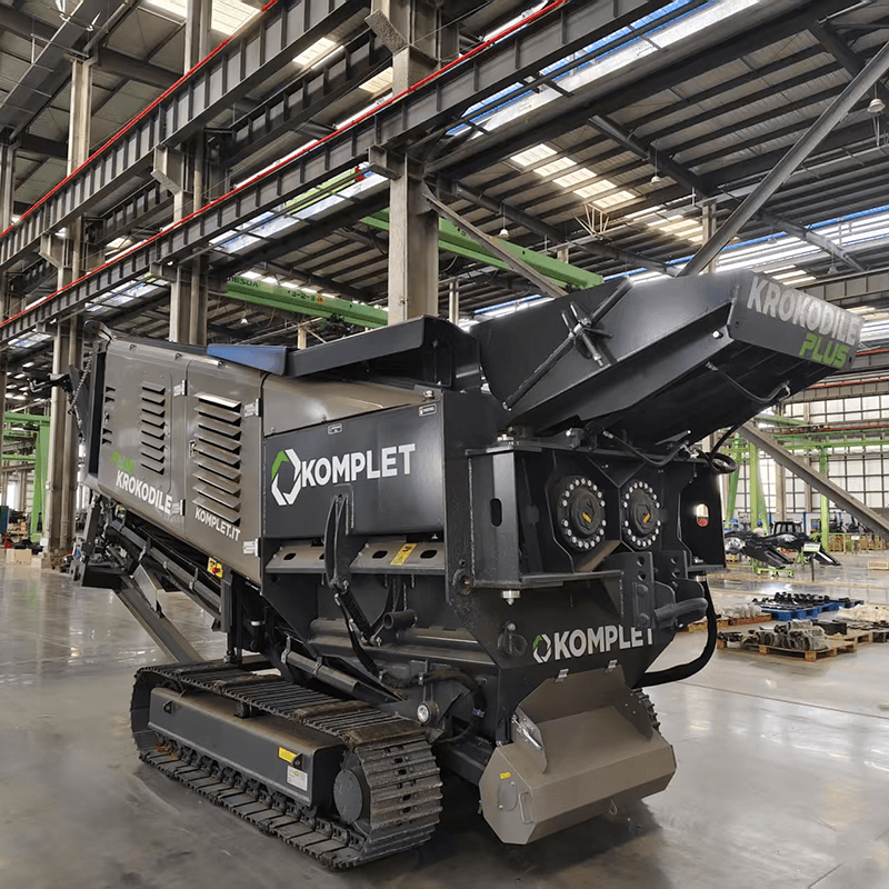 Гусеничный мобильный измельчитель Многоцелевой измельчитель для вторичной переработки — изображение 2