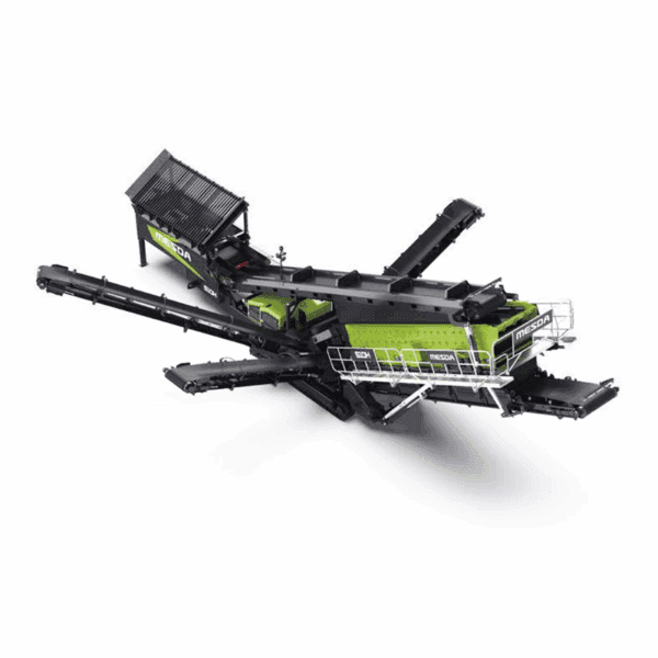 Мобильный вибрационный грохот серии S10H - разумное решение для сортировки песка