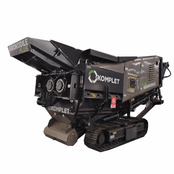 Гусеничный мобильный измельчитель Многоцелевой измельчитель для вторичной переработки